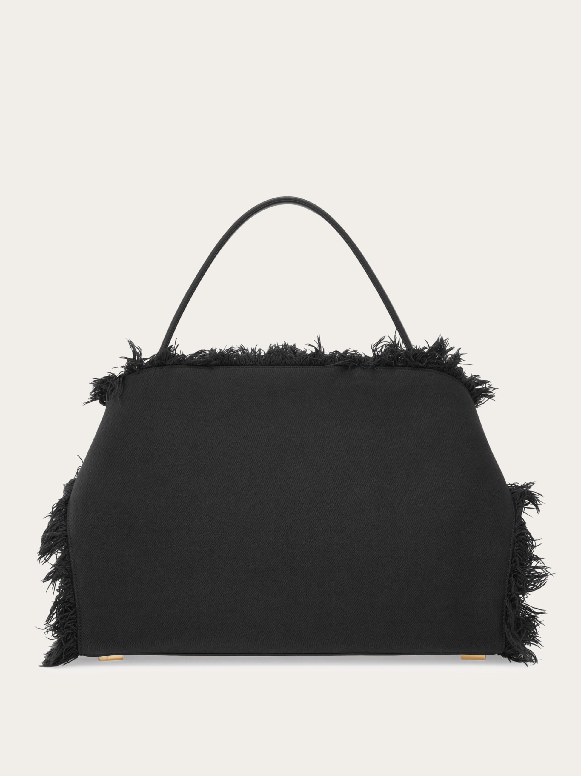 Fringed Hug Soft shoulder bag (L) - 3