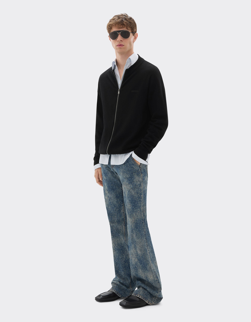 Wool and cashmere cardigan 3