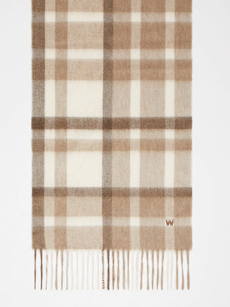 CATONE Jacquard cashmere scarf 1