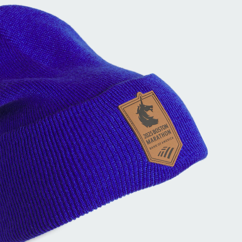 Boston Marathon® 25 Wide Cuff Fold Beanie 3