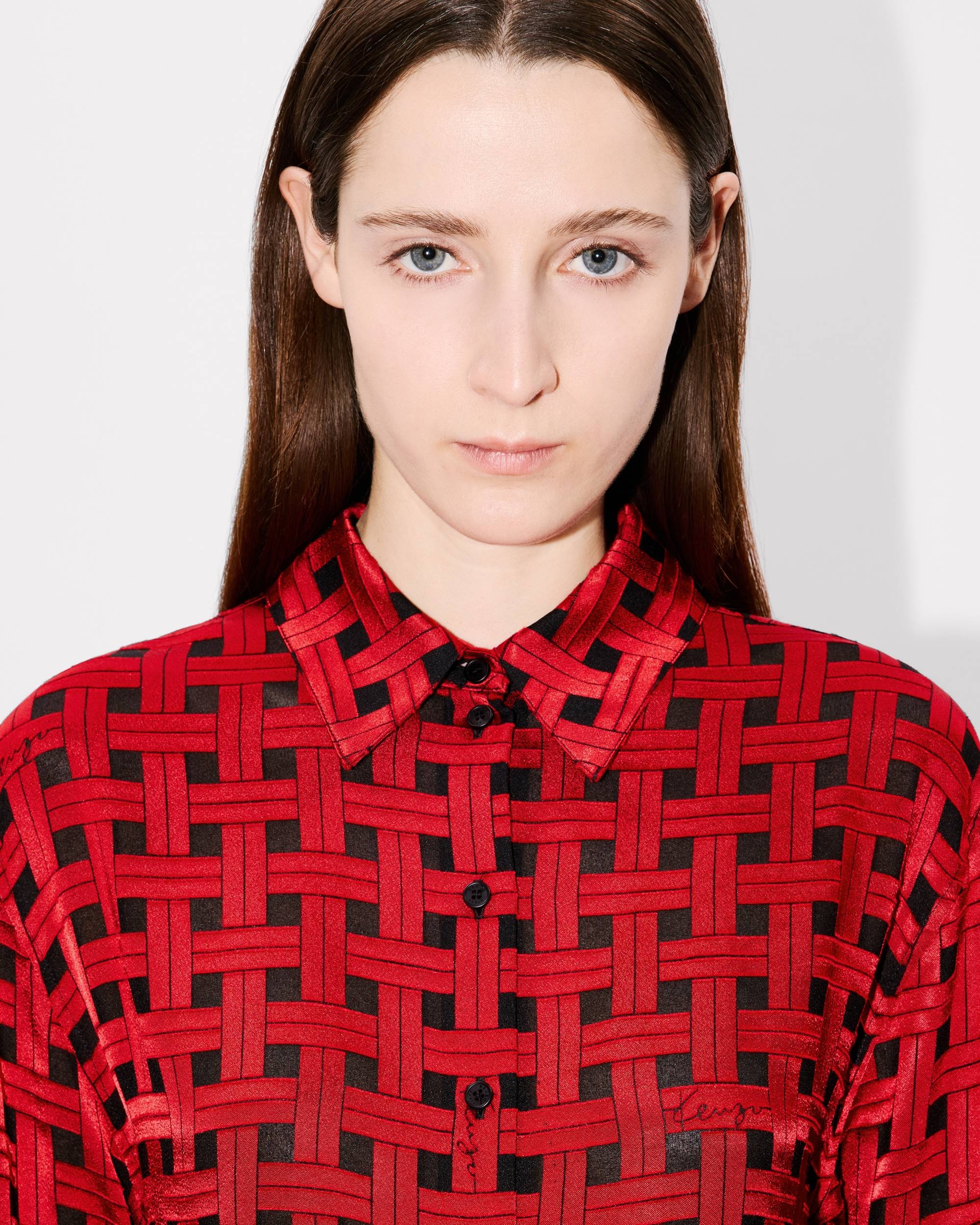 'KENZO Weave' oversized shirt - 6