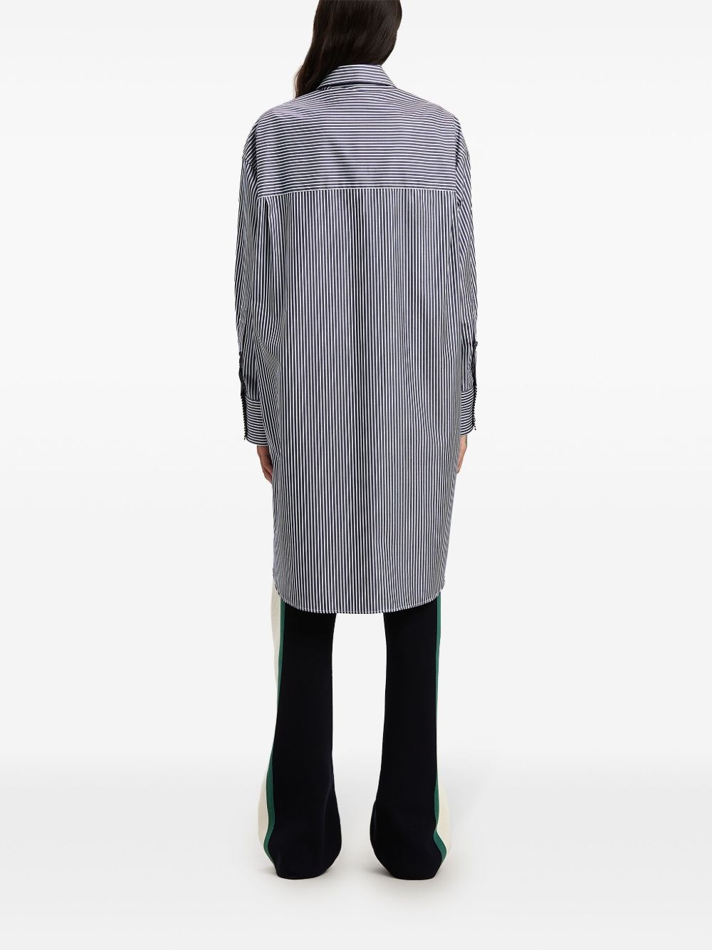 striped midi dress - 5