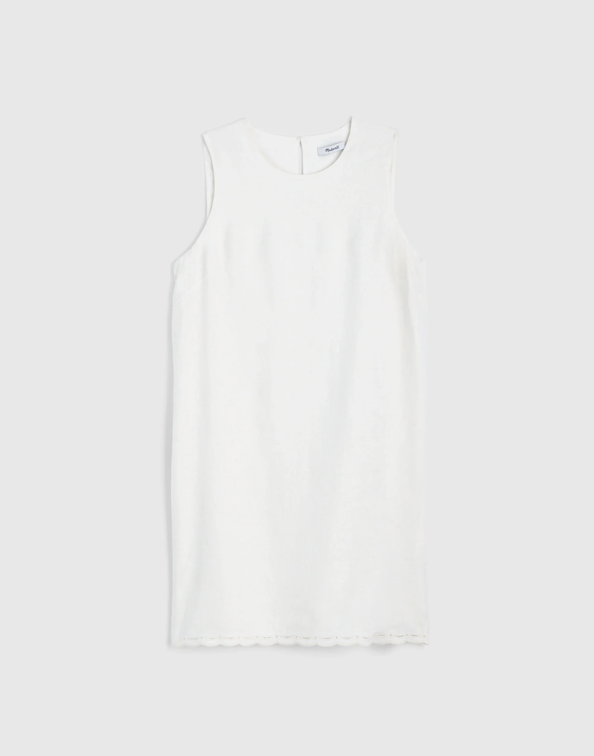 Mini Shift Dress in 100% Linen - 1