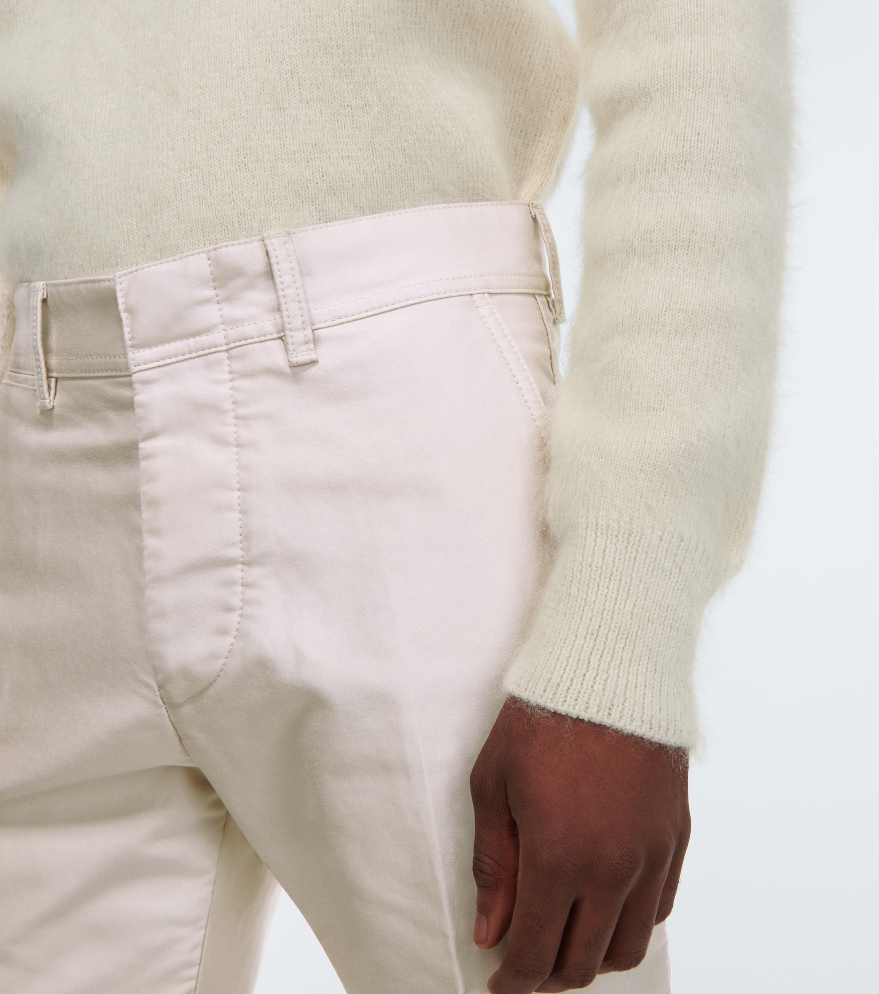 Cotton chino sport pants - 5