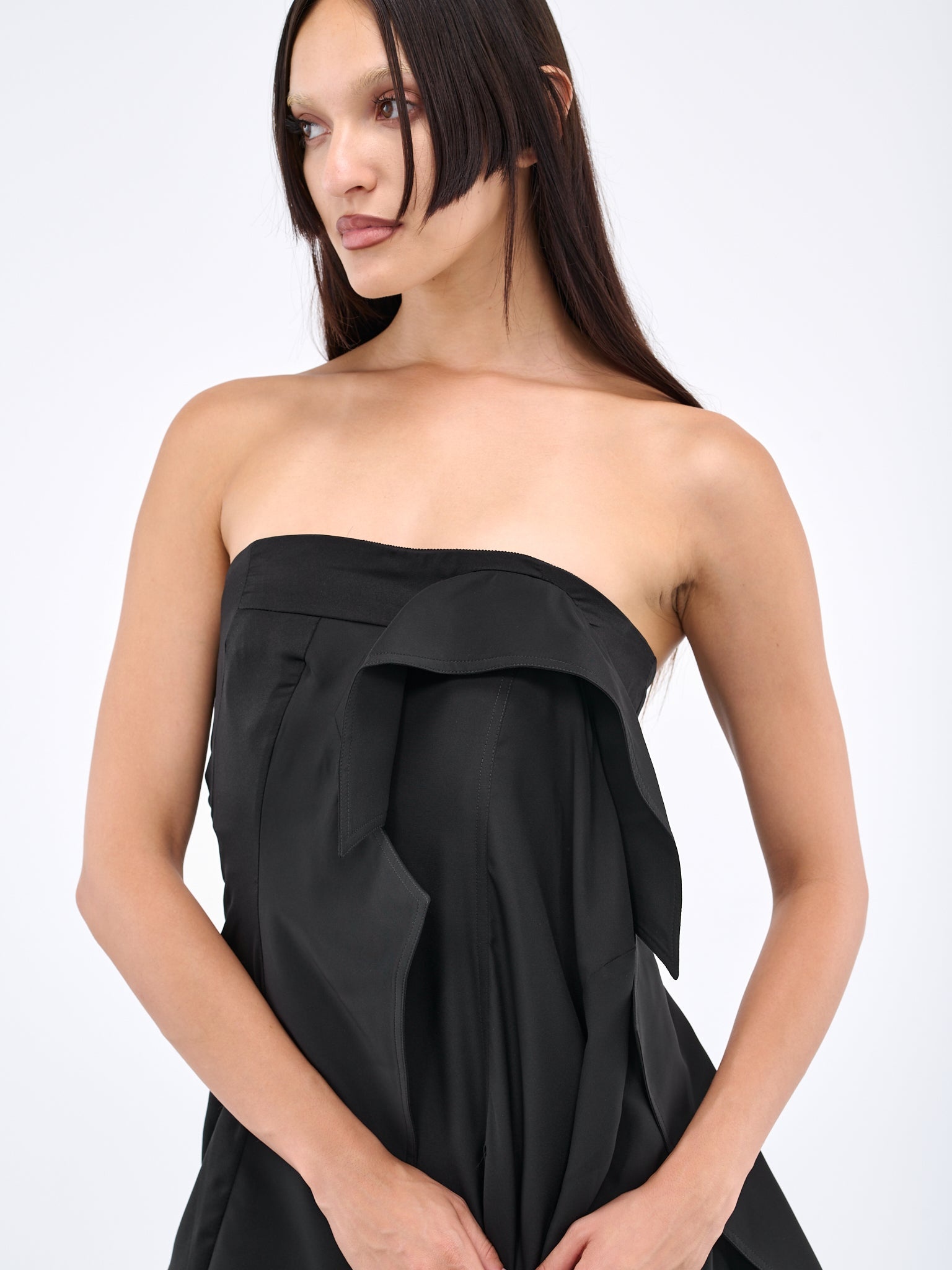 Trench Bandeau Dress - 4