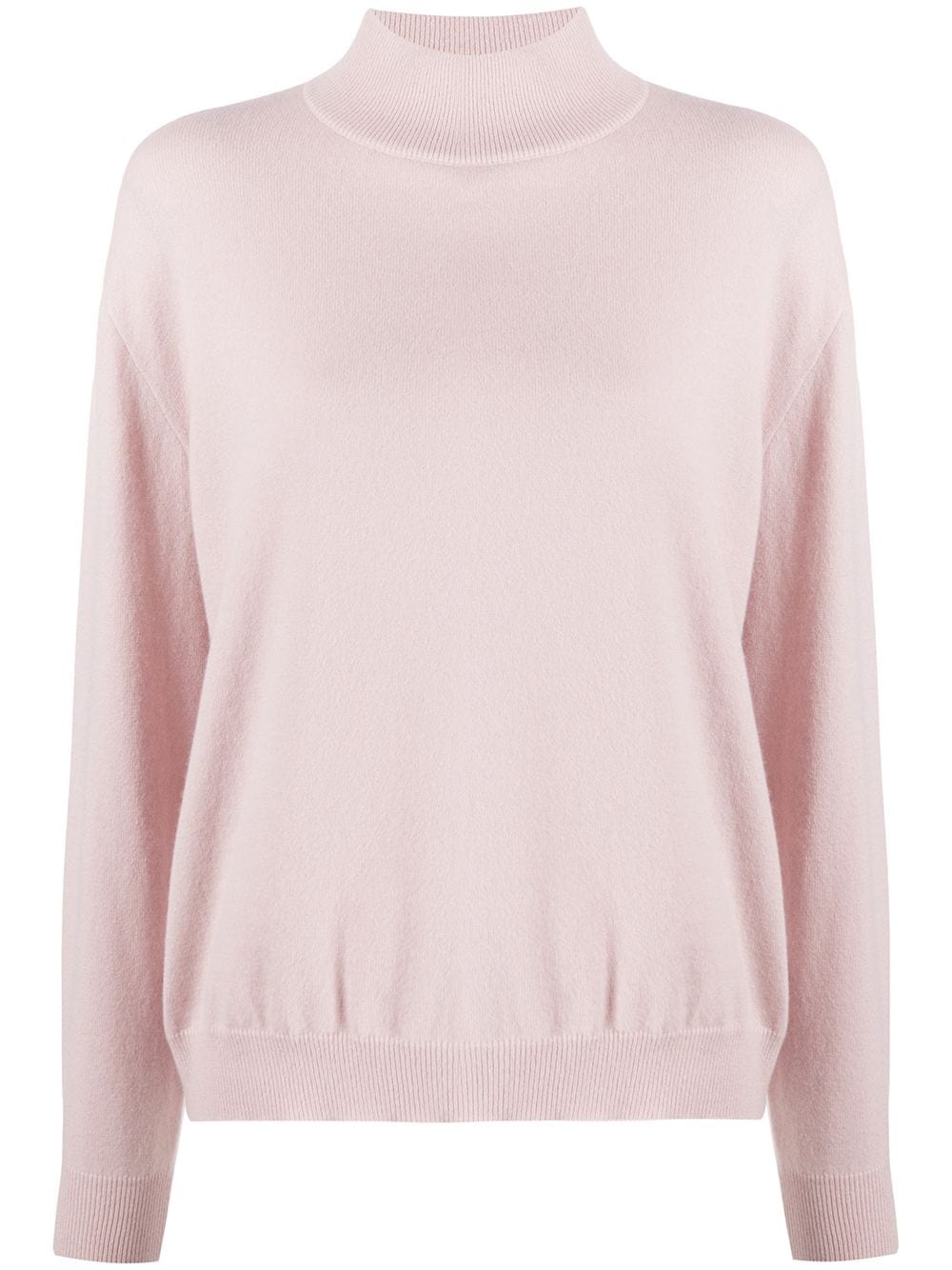 high-neck cashmere jumper - 1