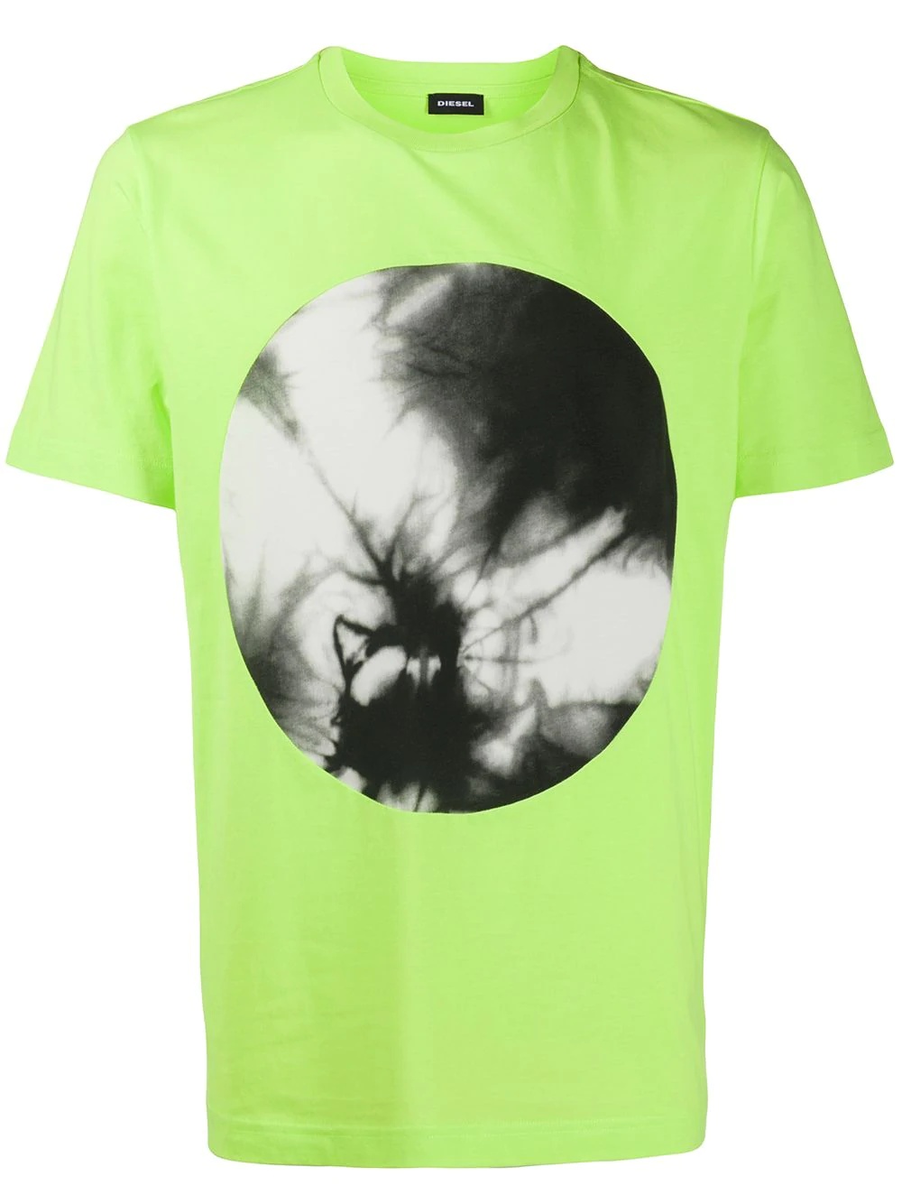 tie-dye circle print T-shirt - 1