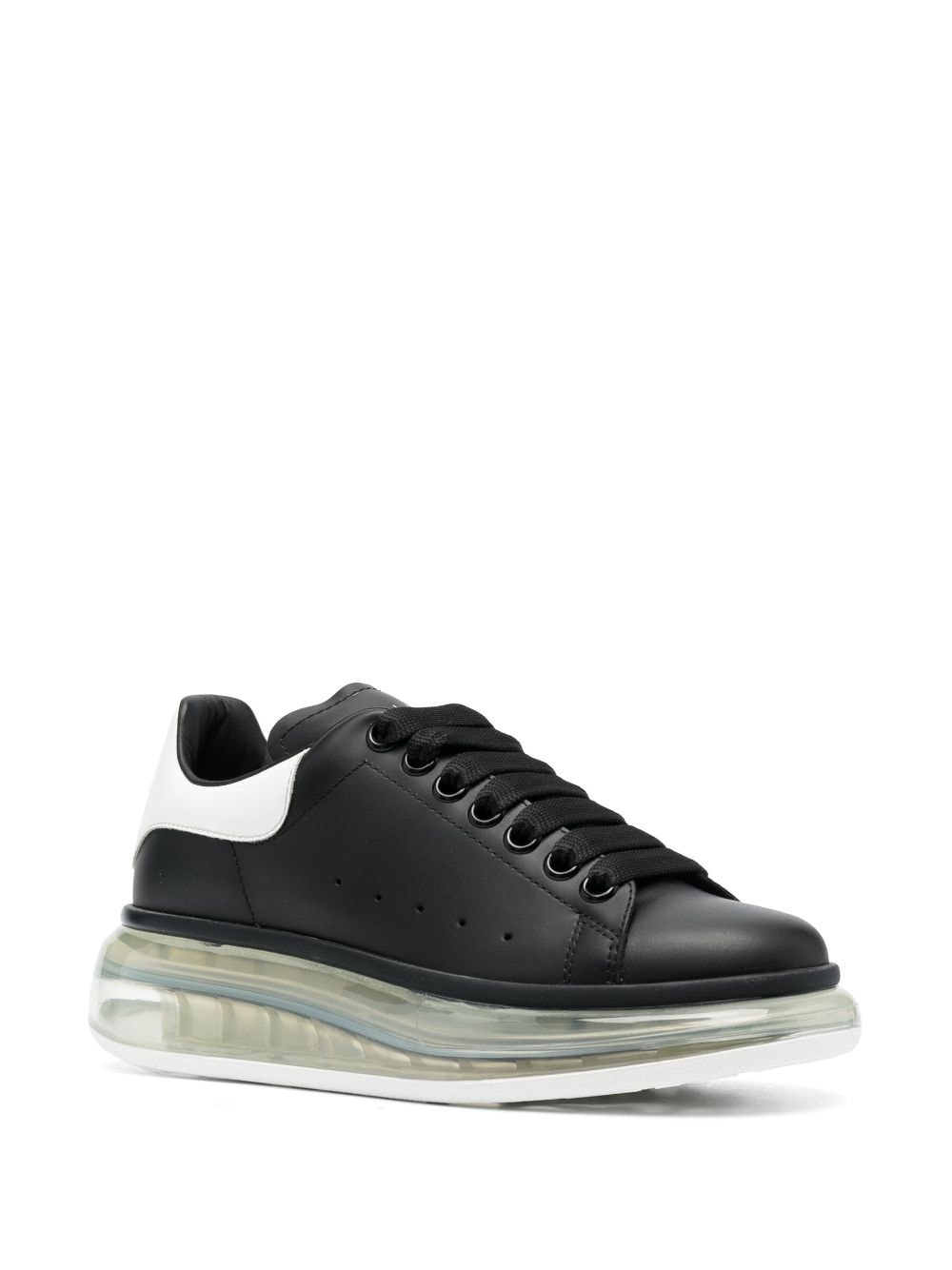 Oversized transparent-sole sneakers - 2
