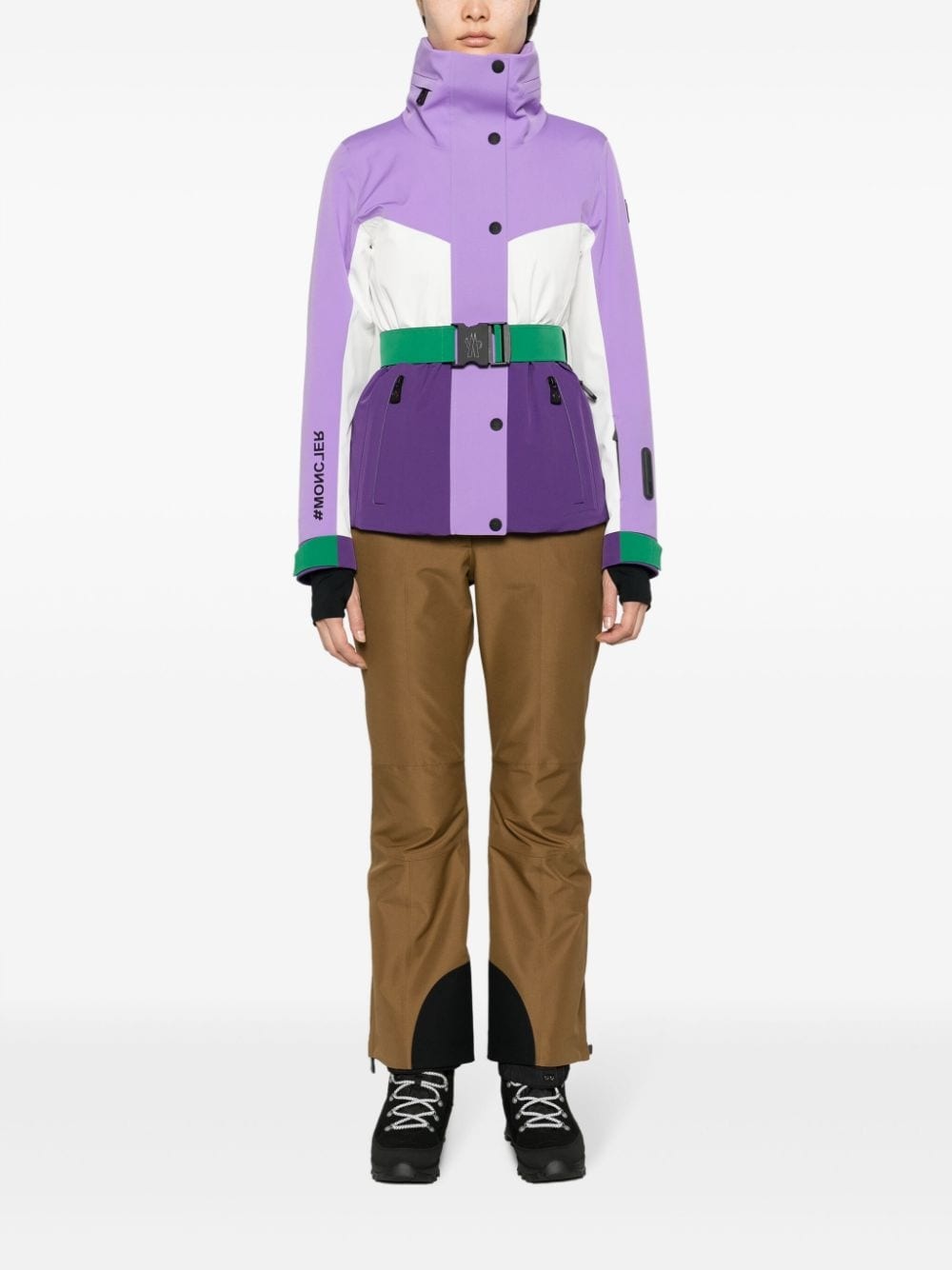 Hainet panelled ski jacket - 2