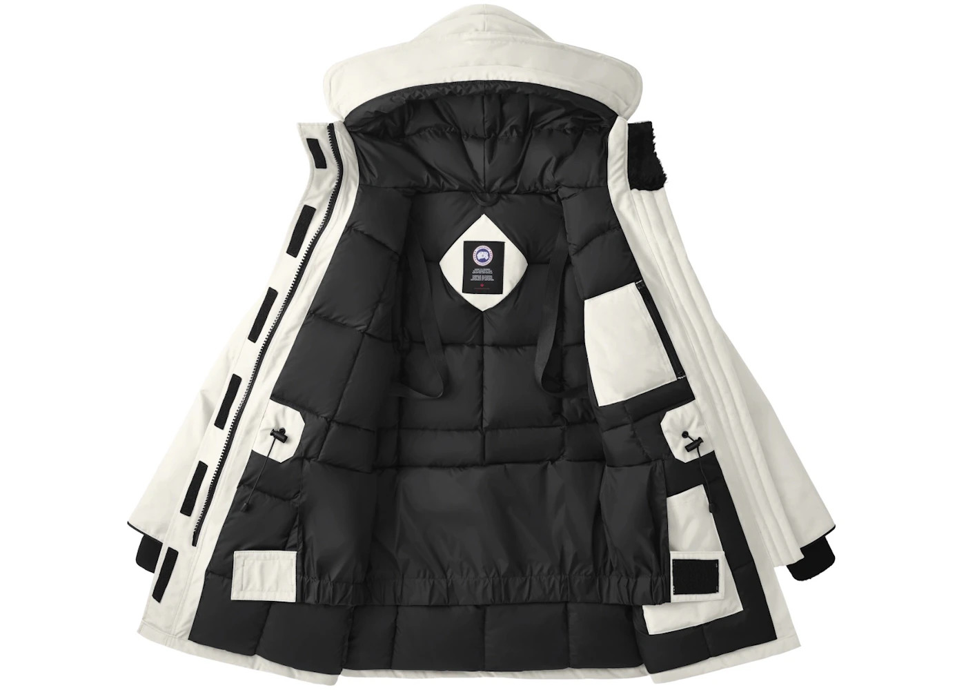 Canada Goose Women's Expedition Heritage Parka Jacket (Classic Fit) Early Light - 2