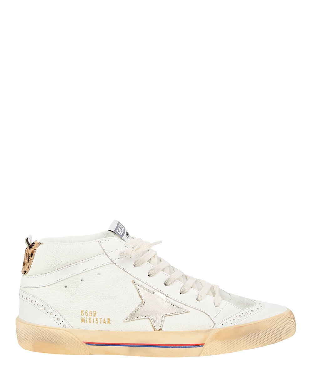 Mid Star Leather Sneakers - 1