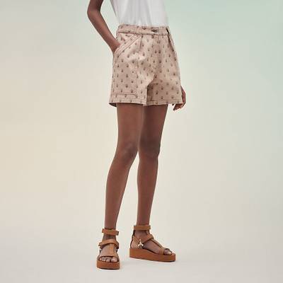Hermès "Cliquetis" denim shorts outlook
