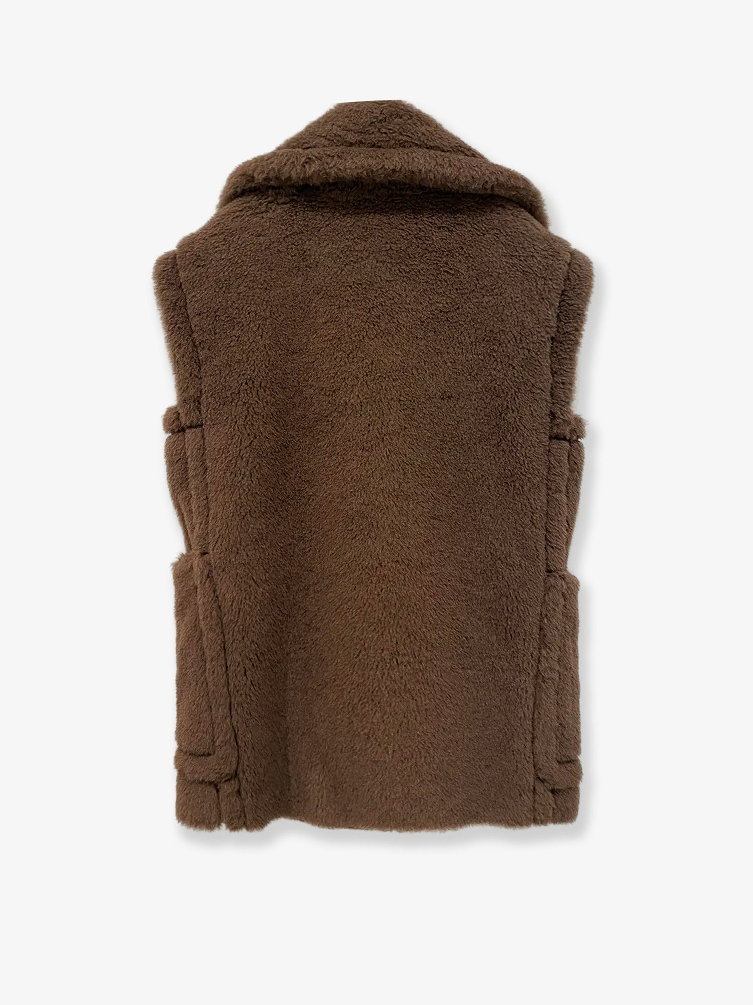 Max Mara Bormida Alpaca And Wool Sleeveless Coat - 2