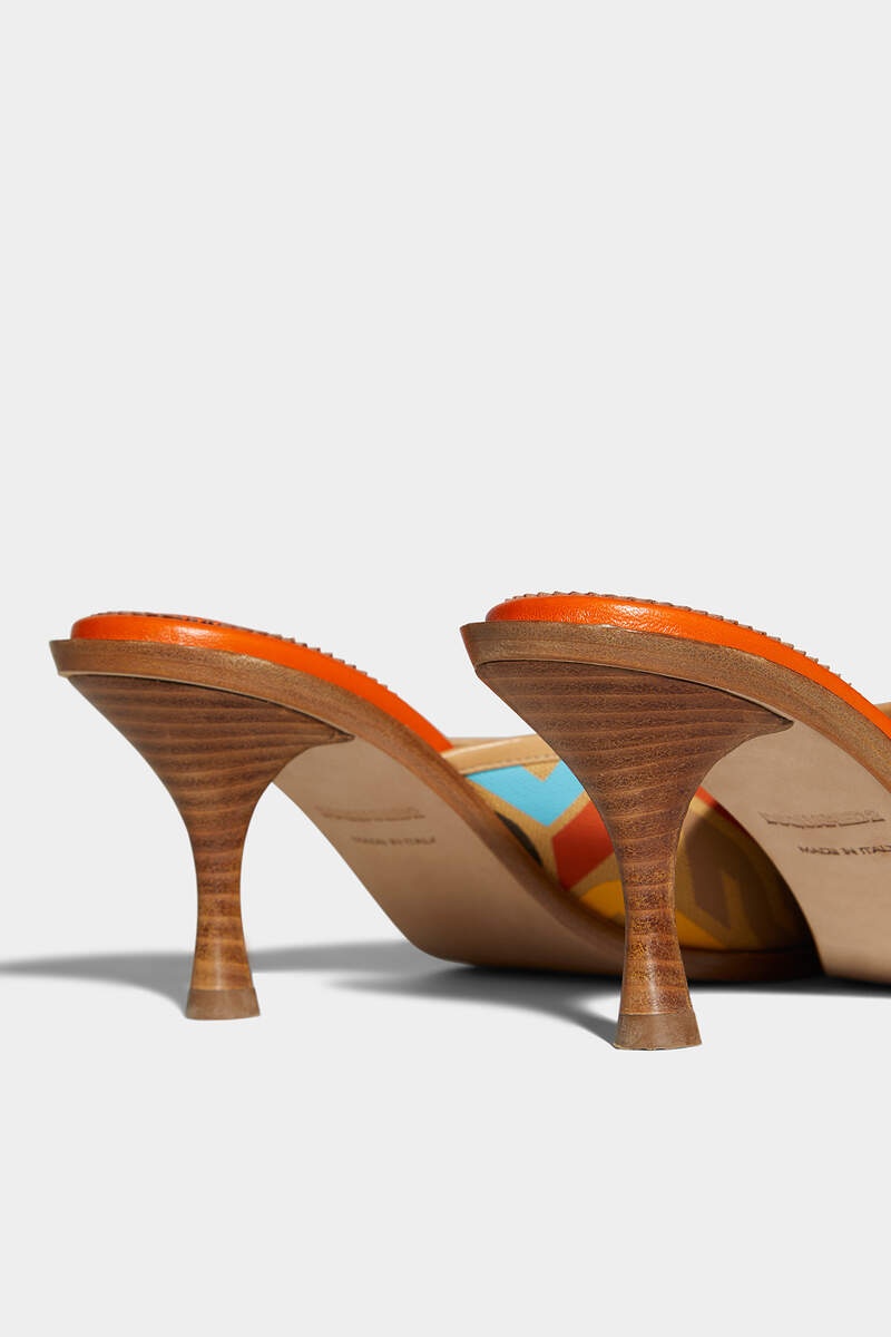 D2 MONOGRAM SANDALS - 4