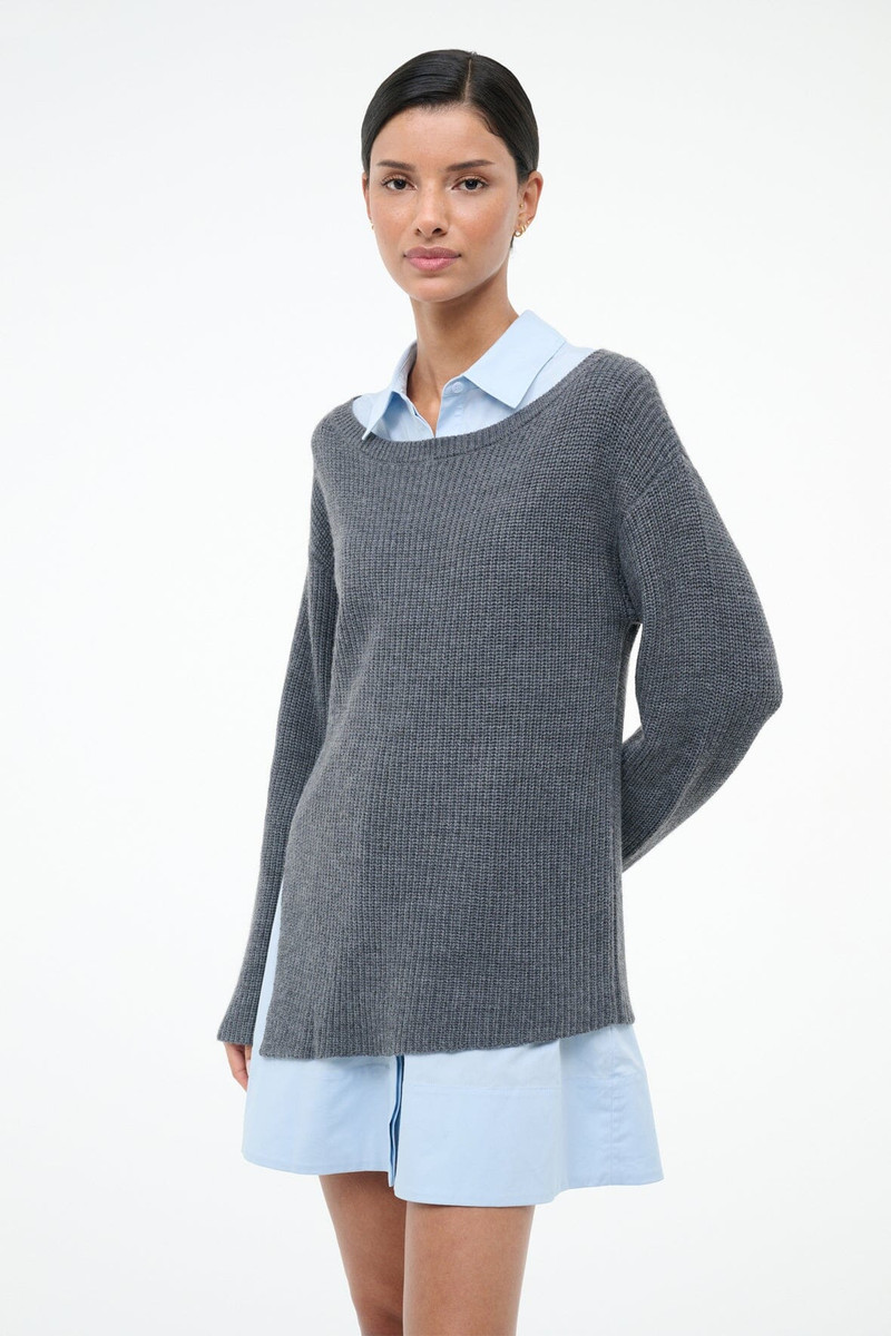 STAUD STAUD DANE DRESS CHARCOAL GLACIER outlook