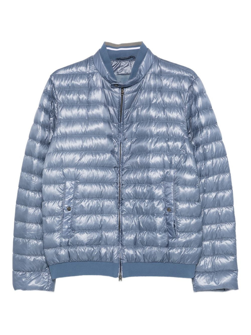 quilted zip-front jacket 1