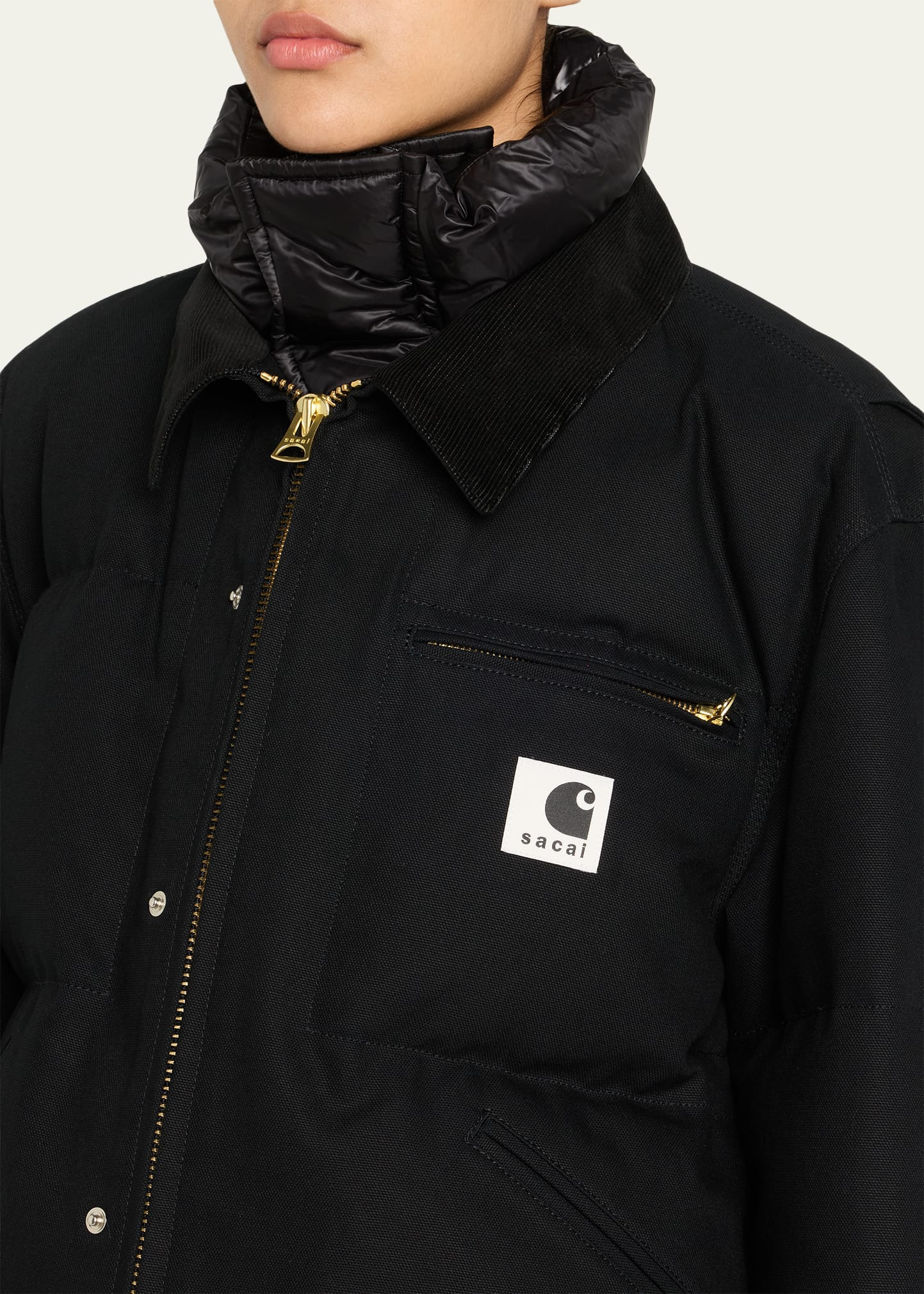 x Carhartt WIP Duck Puffer Barn Jacket - 5