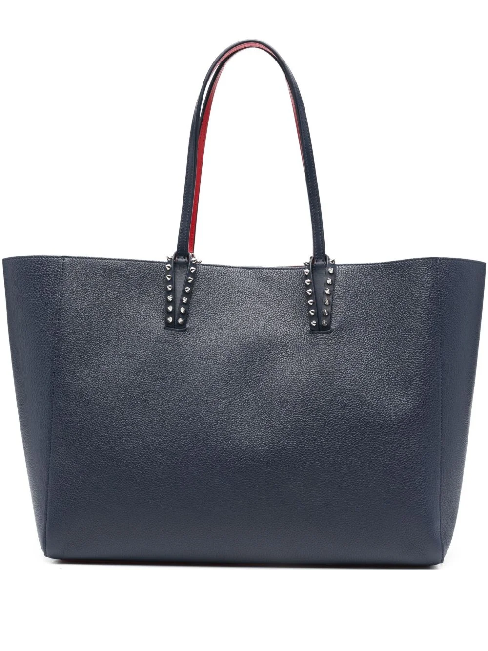 leather tote bag - 1