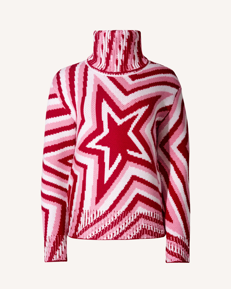 Mia Merino Wool Turtleneck Sweater 1