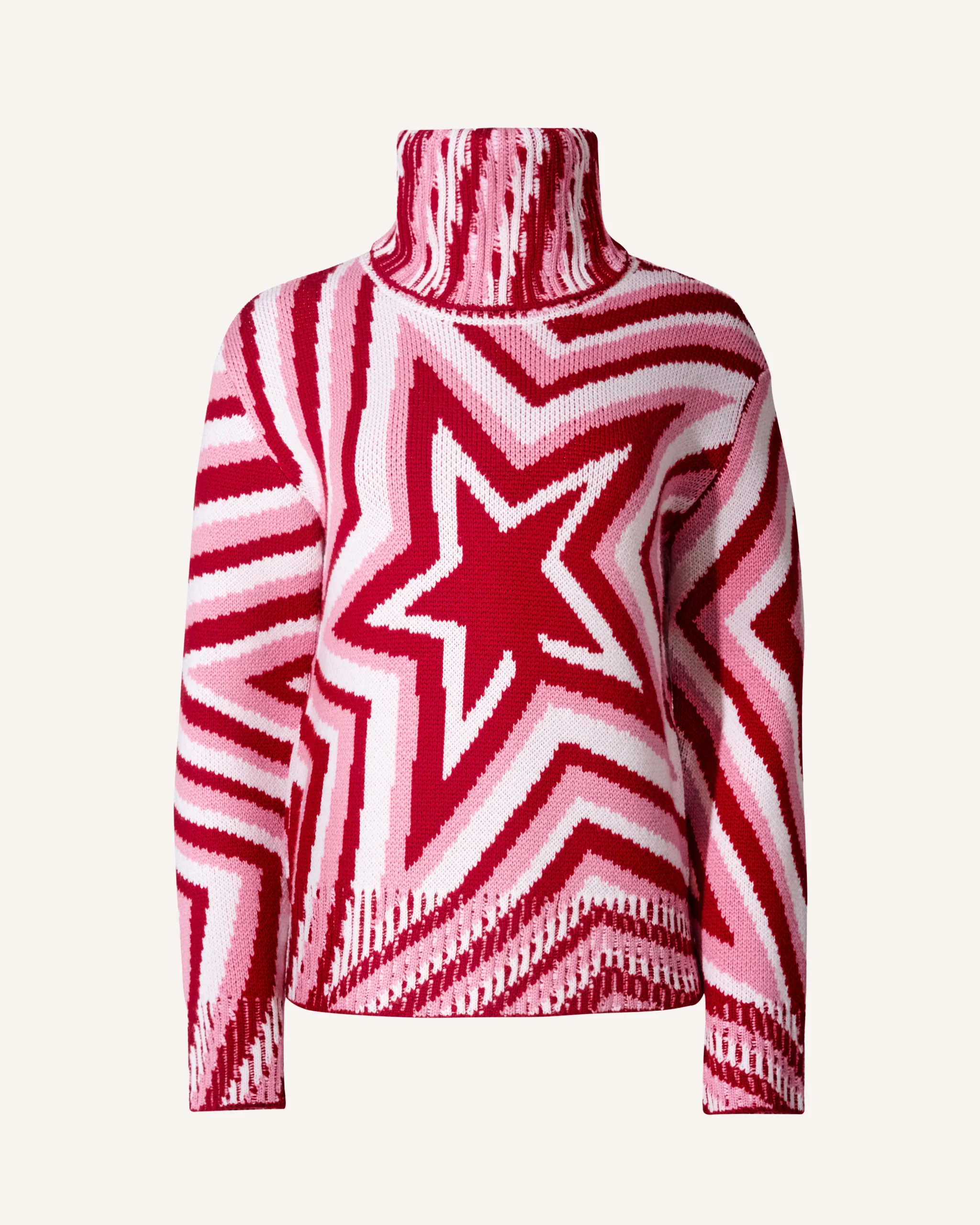 Mia Merino Wool Turtleneck Sweater - 1