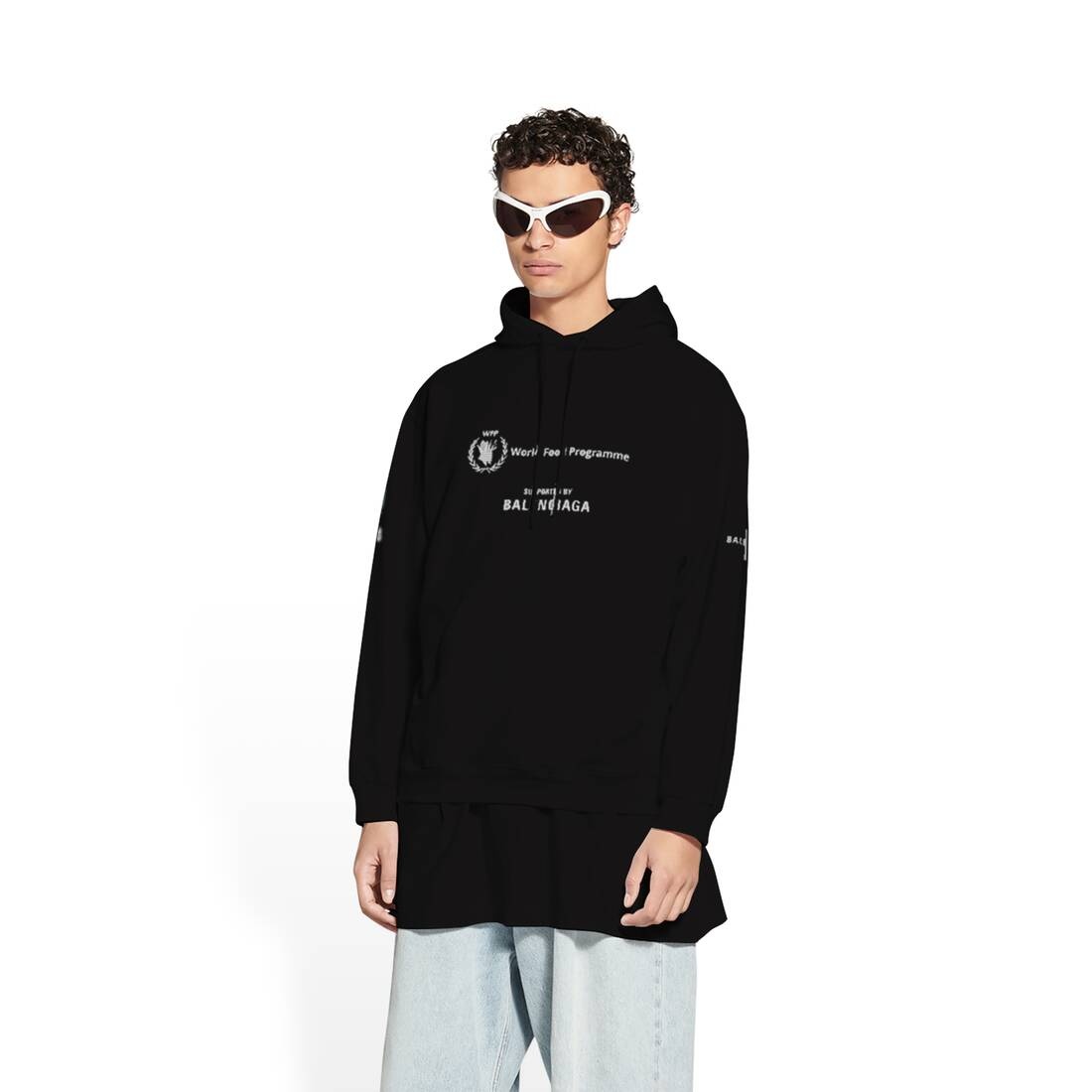 トップス BALENCIAGA WFP HOODIE MEDIUM FIT BALENCIAGA wfp hoodie medium fit | REVERSIBLE