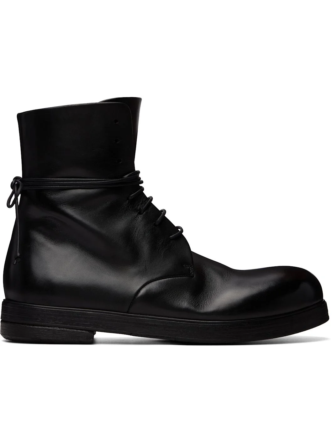 Black Zucca Zeppa Combat Boots - 1