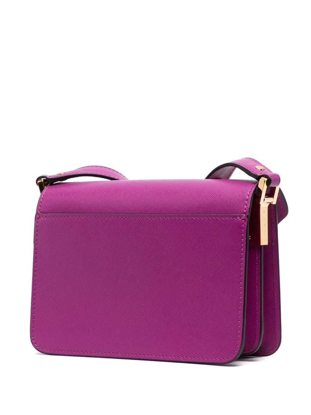 concertina leather shoulder bag - 4
