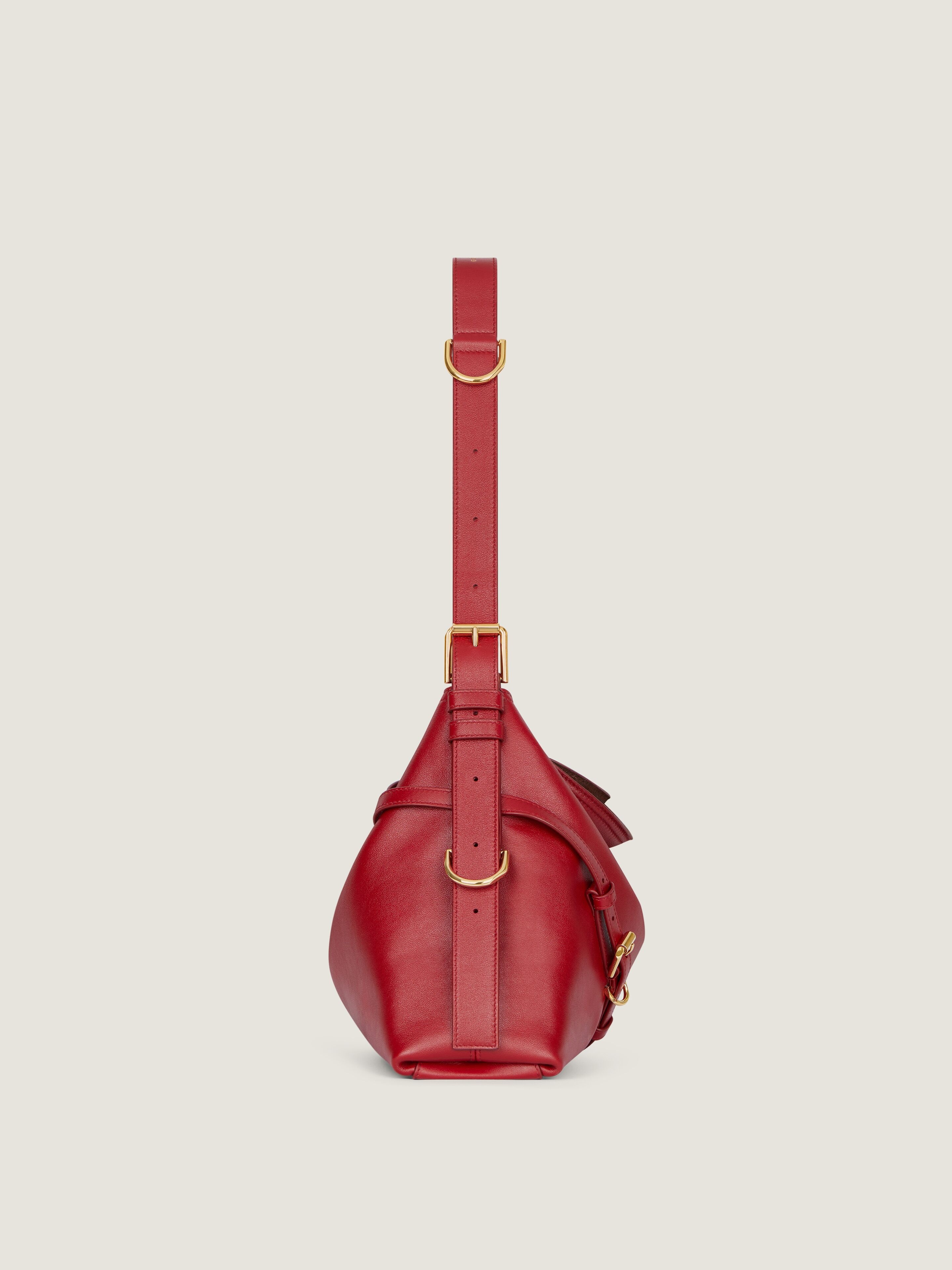 MEDIUM VOYOU BAG IN SHINY LEATHER - 3