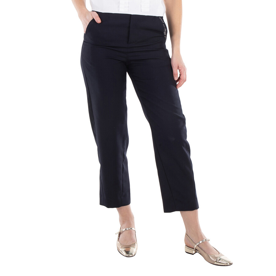 Marni Straight-Leg Tropical Wool Trousers - 3