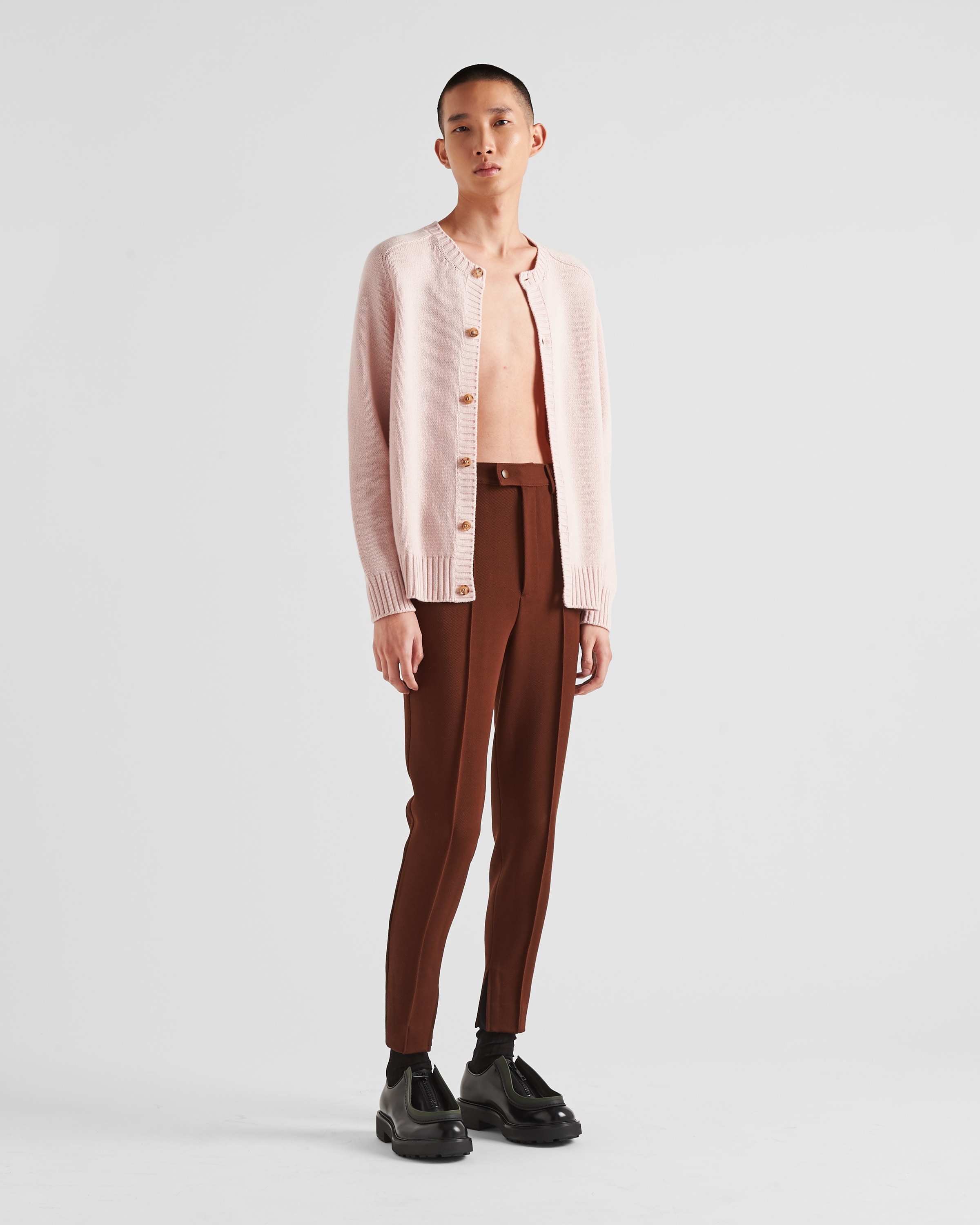 Wool and cashmere cardigan - 2