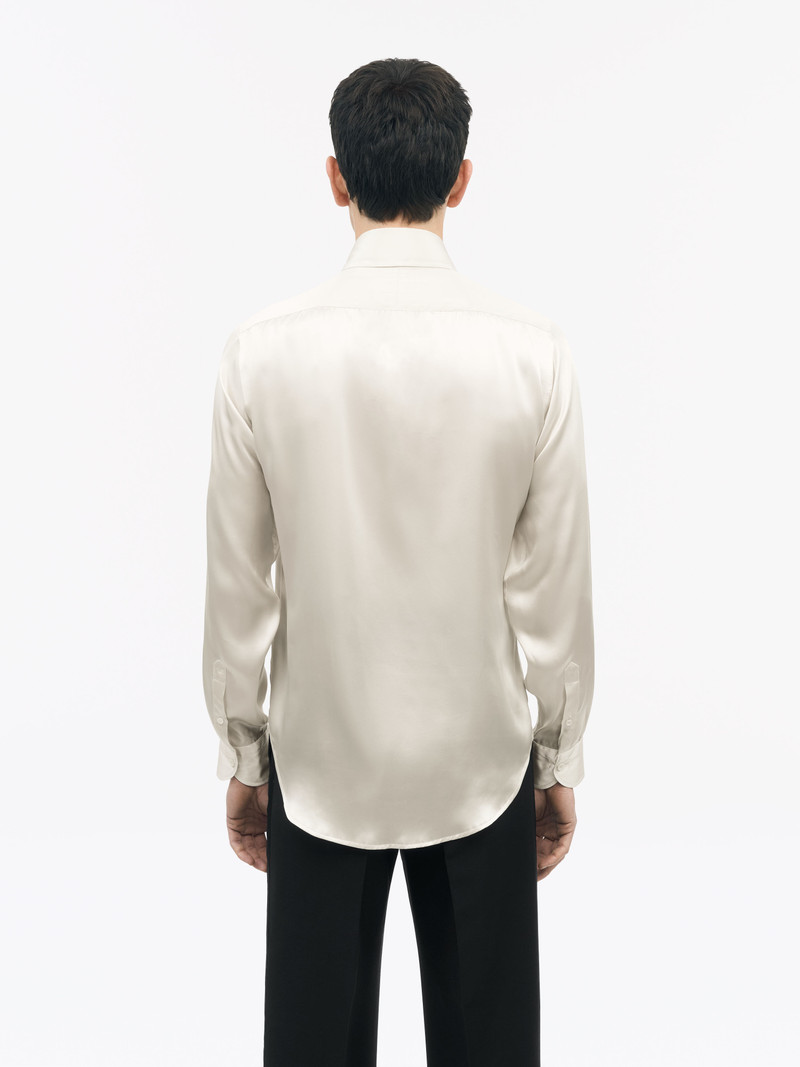 Alain Slim-fit Silk Shirt 4