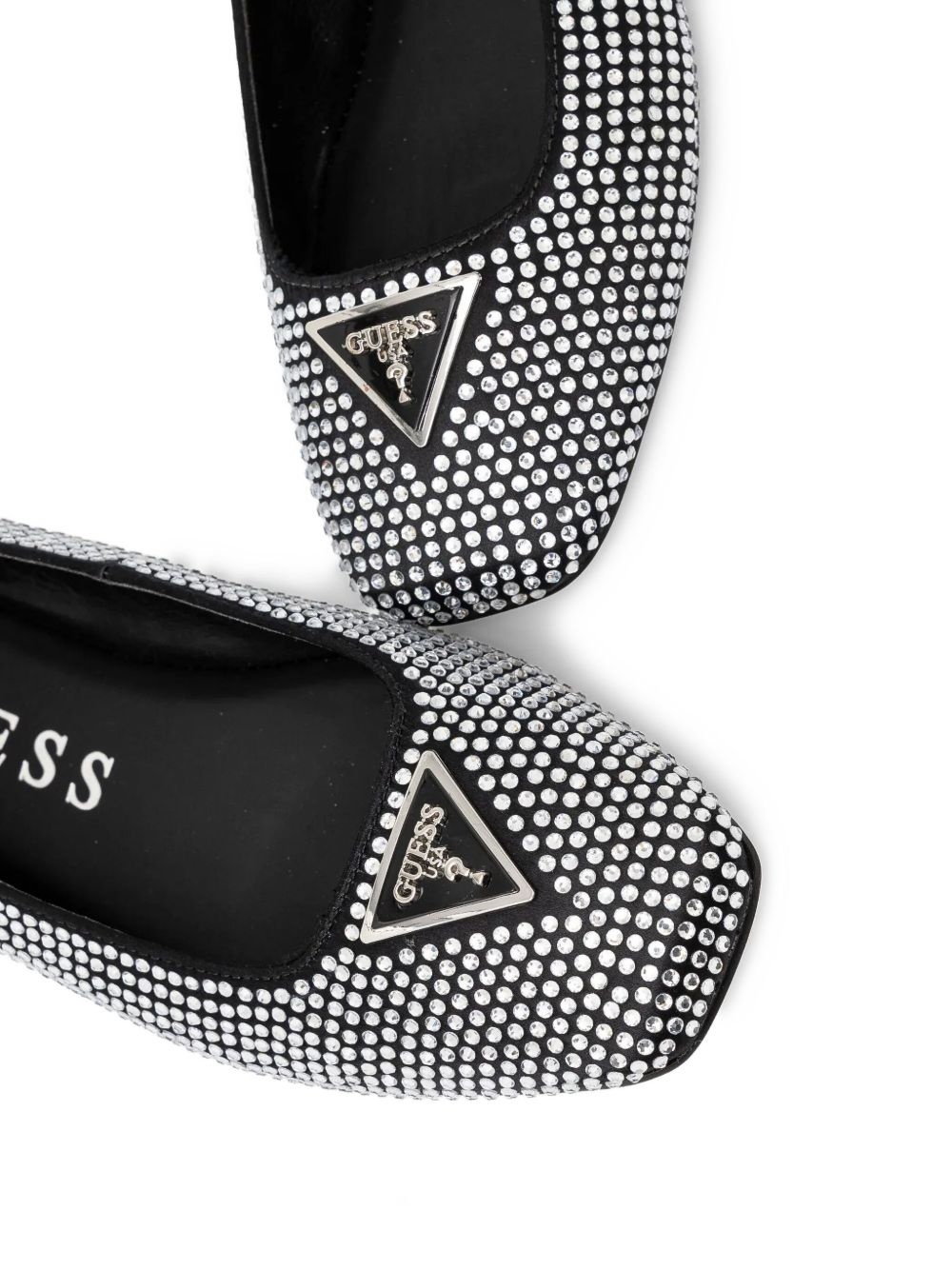 rhinestone-embellished ballerinas - 4