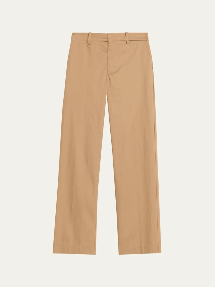 Straight-Leg Trousers - 1
