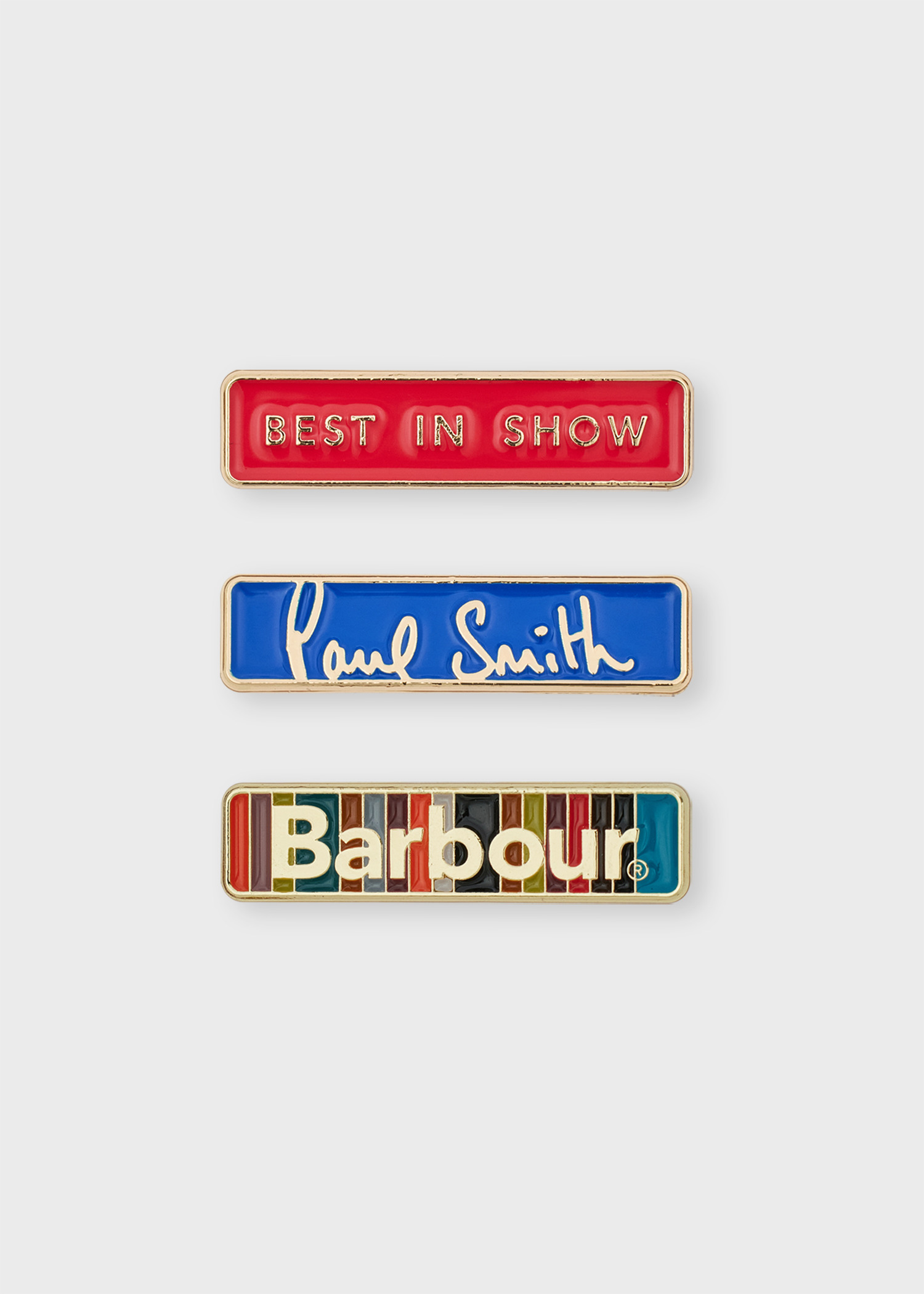 Paul Smith loves Barbour - Full Pin Collection - 2