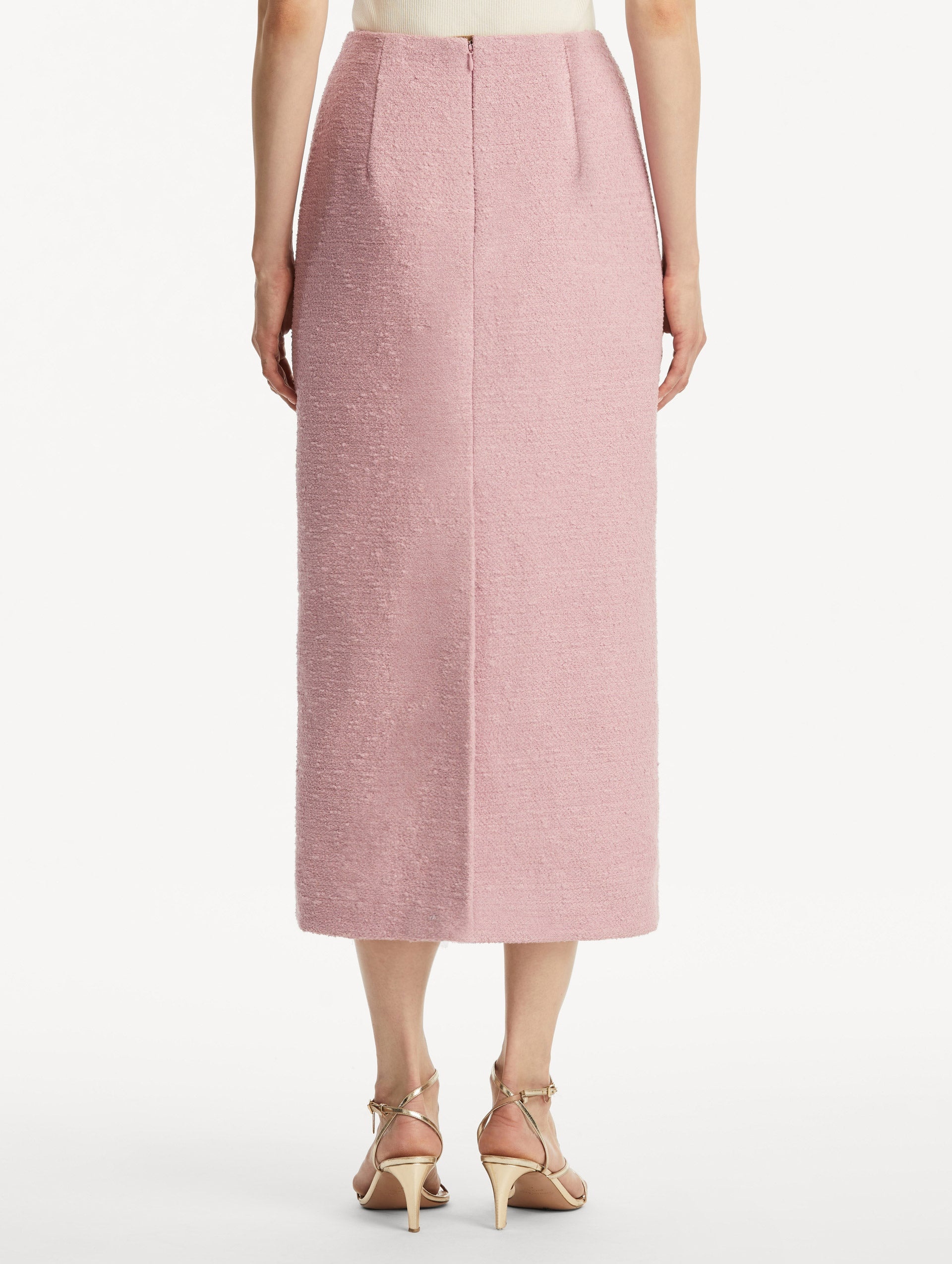 TWEED PENCIL SKIRT - 3