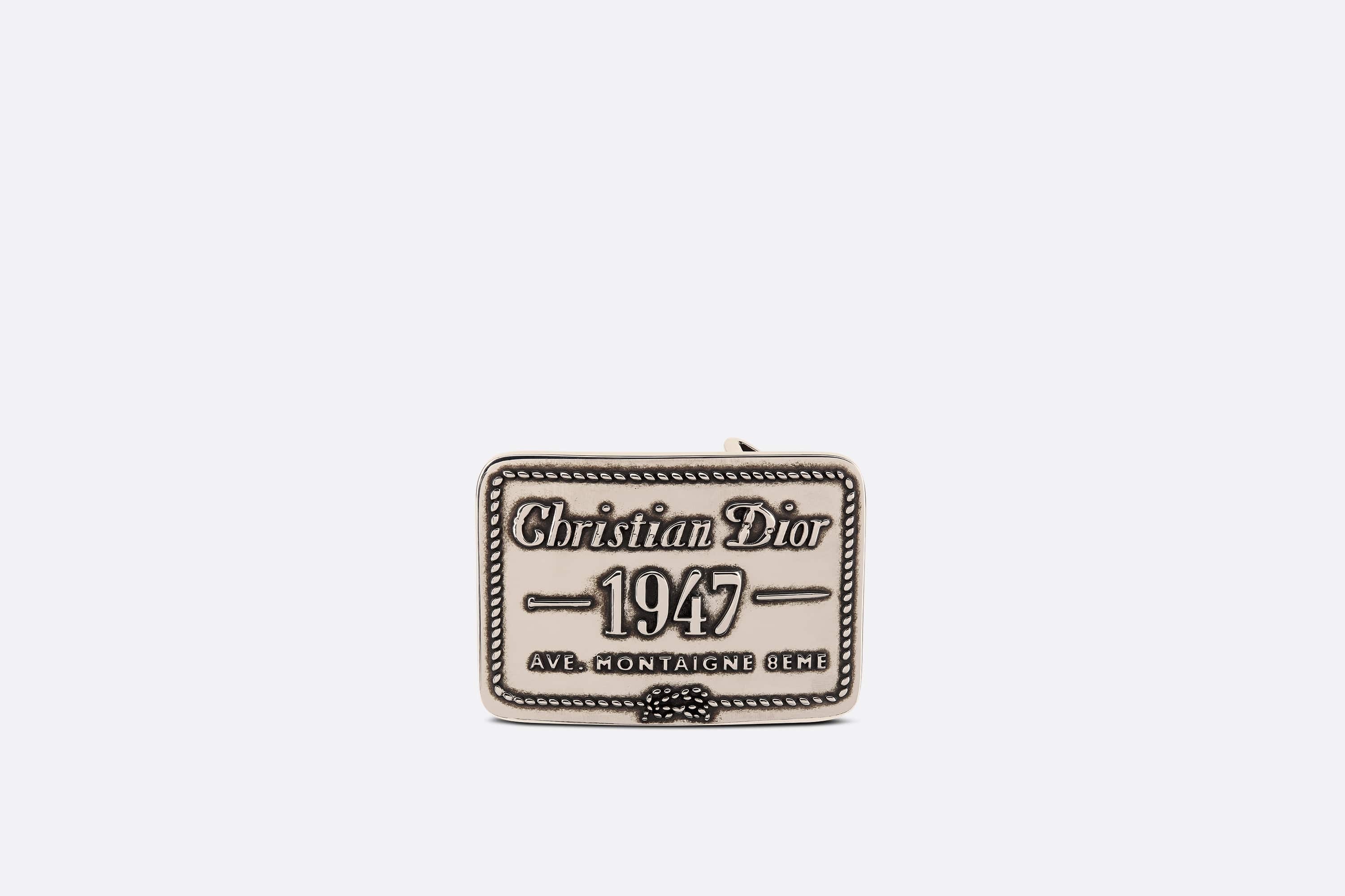 'Christian Dior 1947' Belt Buckle - 4