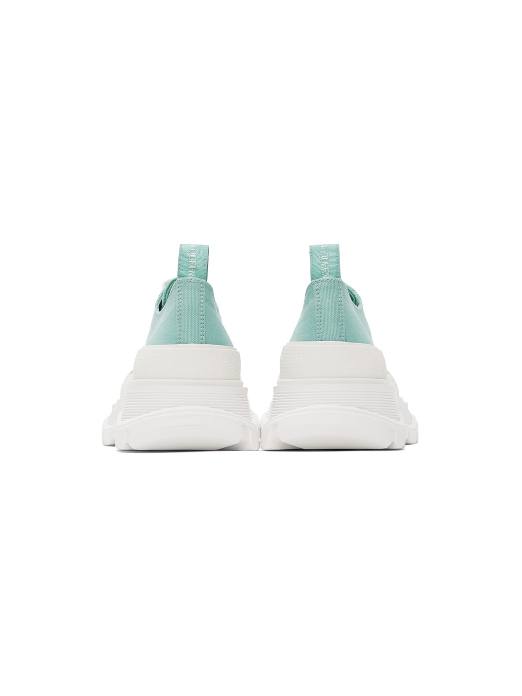 SSENSE Exclusive Green Tread Slick Low Sneakers - 4