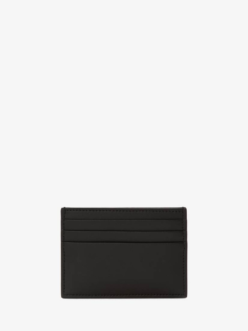 Men's McQueen Graffiti Cardholder in Black 3