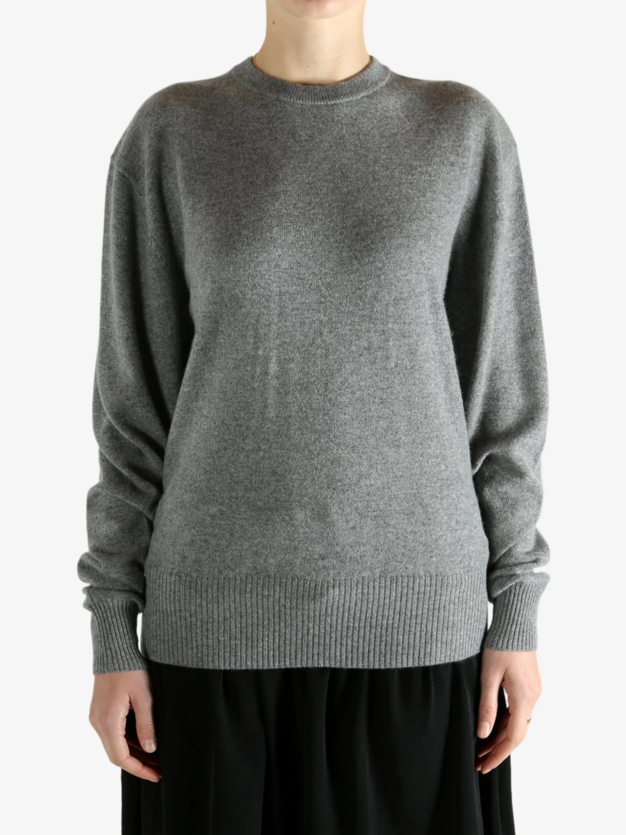 TOTEME - Women Classic Cashmere Crew Knit - 1