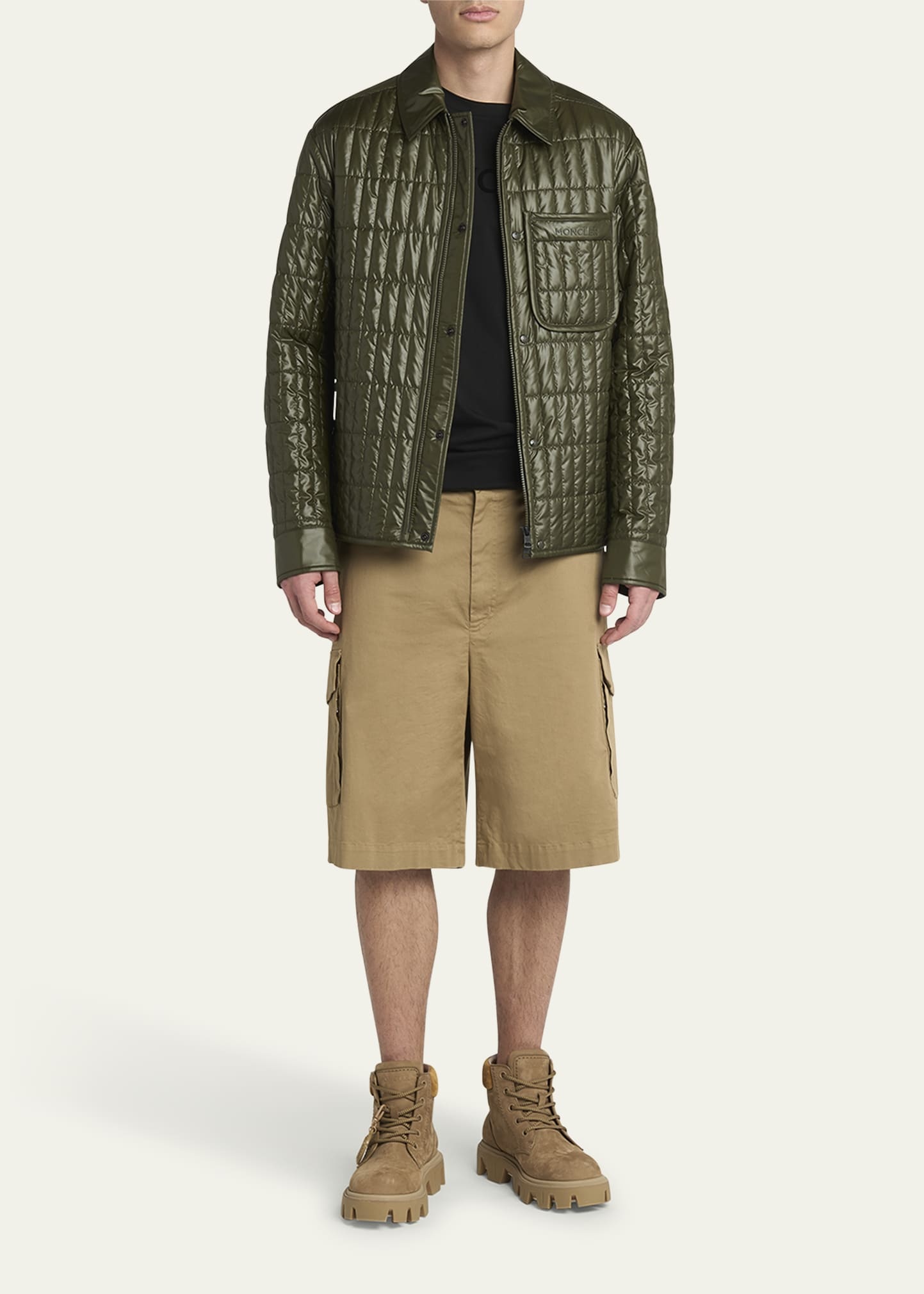 Men's Poiliot Quilted Down Shirt Jacket - 2