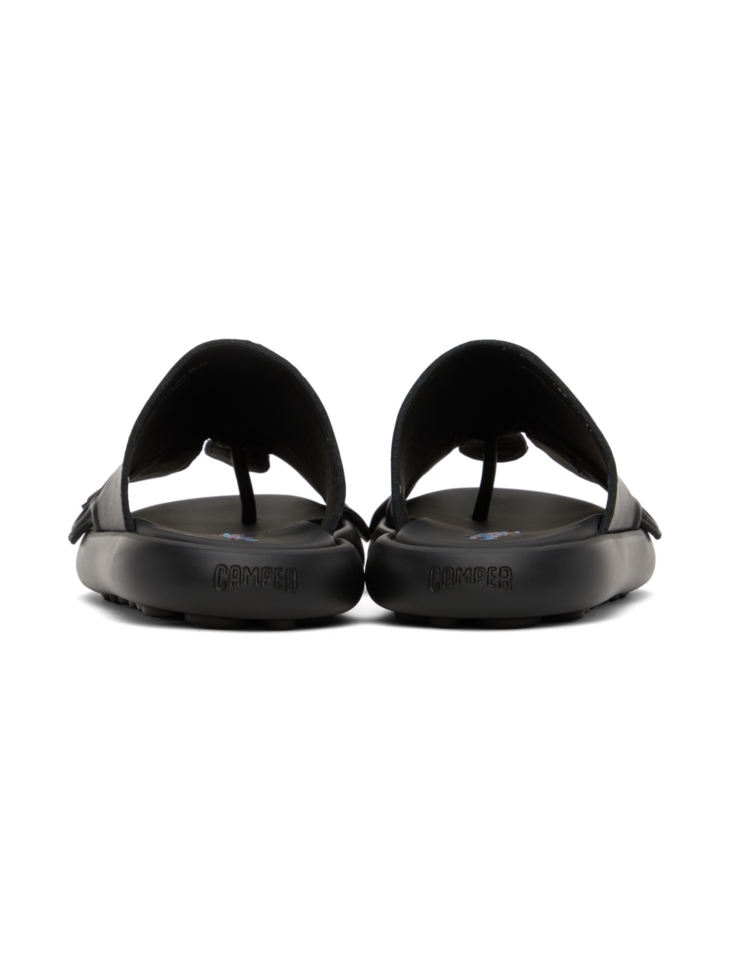Black Pelota Sandals - 2