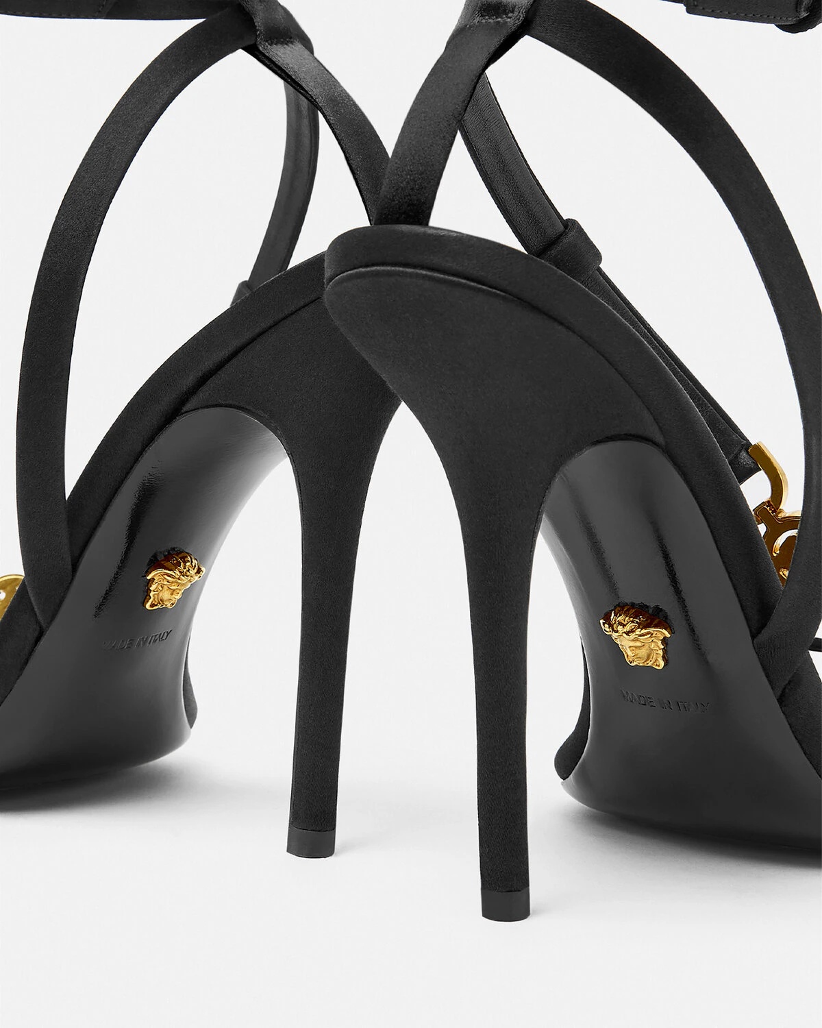 Medusa '95 Satin Sandals 110 mm - 4