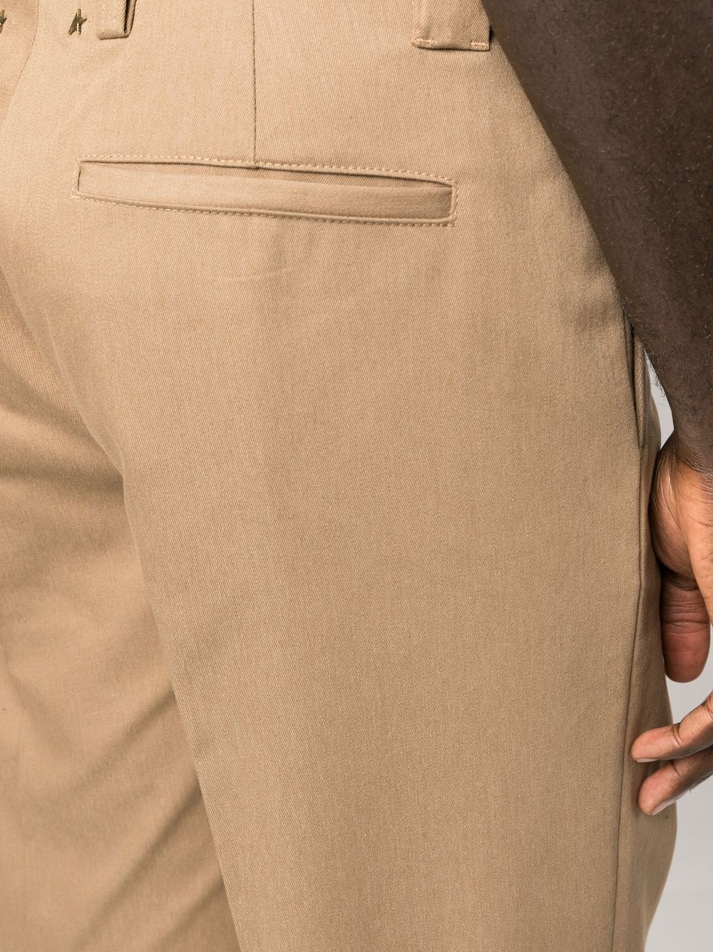 cropped straight-leg chinos - 5