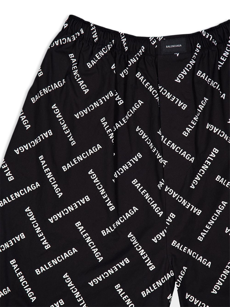 logo-print cotton trousers 3