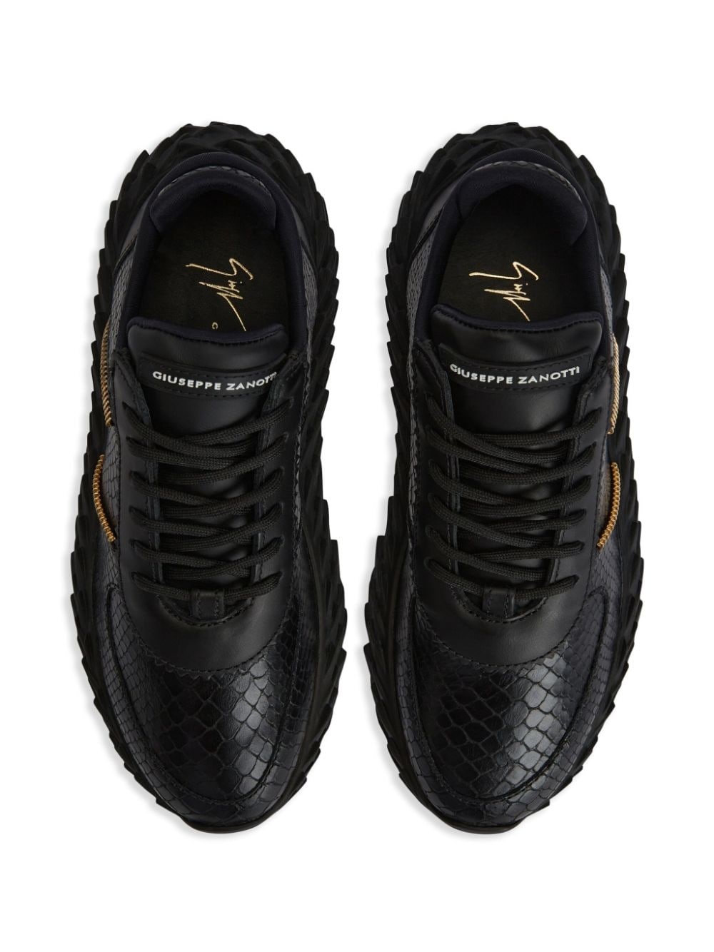 Urchin leather sneakers - 4