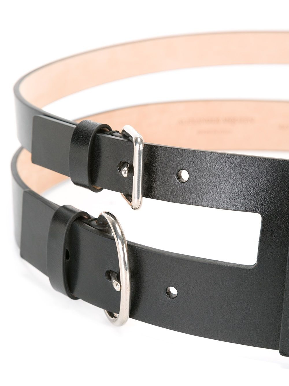multi buckle belt - 2