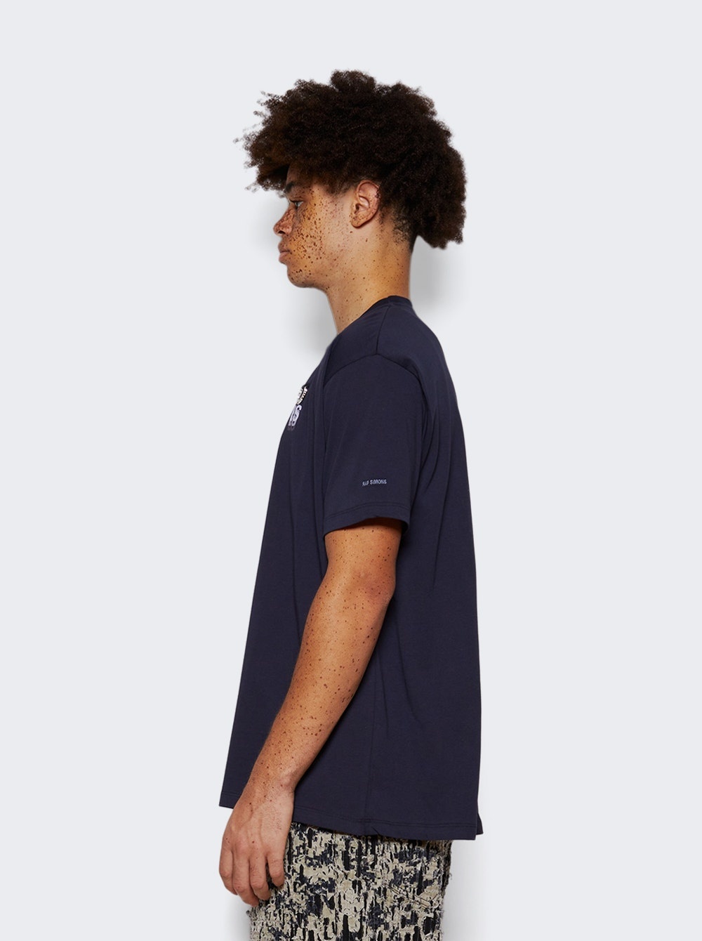 Printed T-Shirt Navy - 4