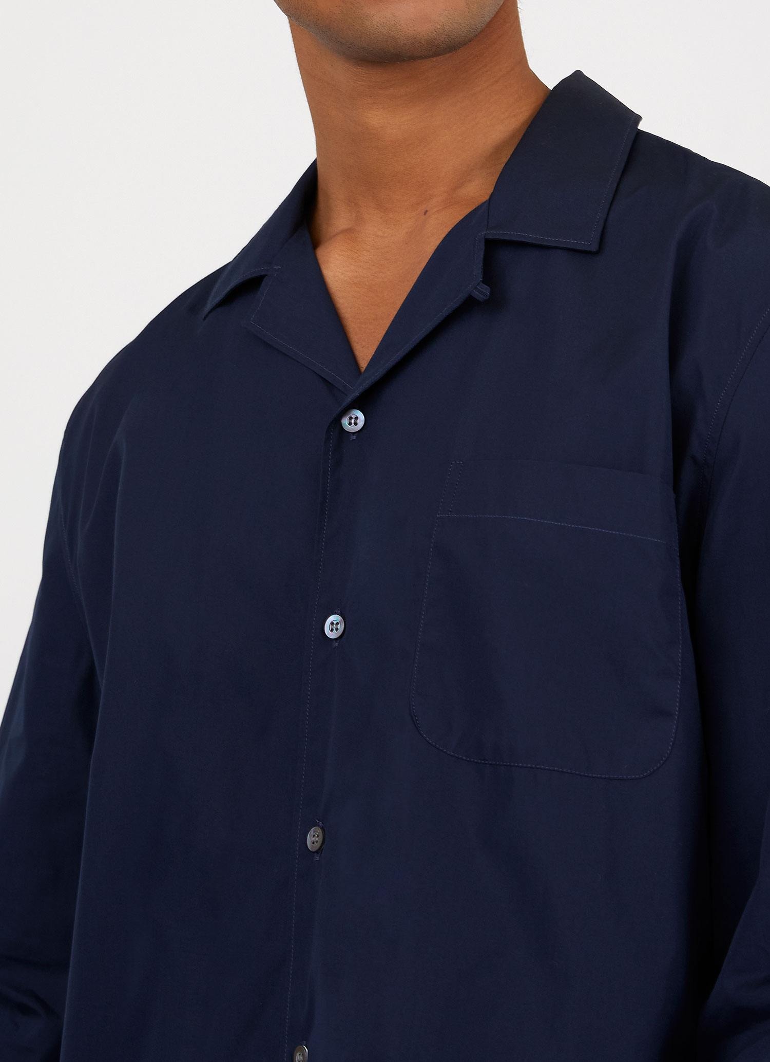 Sea Island Cotton Pyjama Shirt - 5