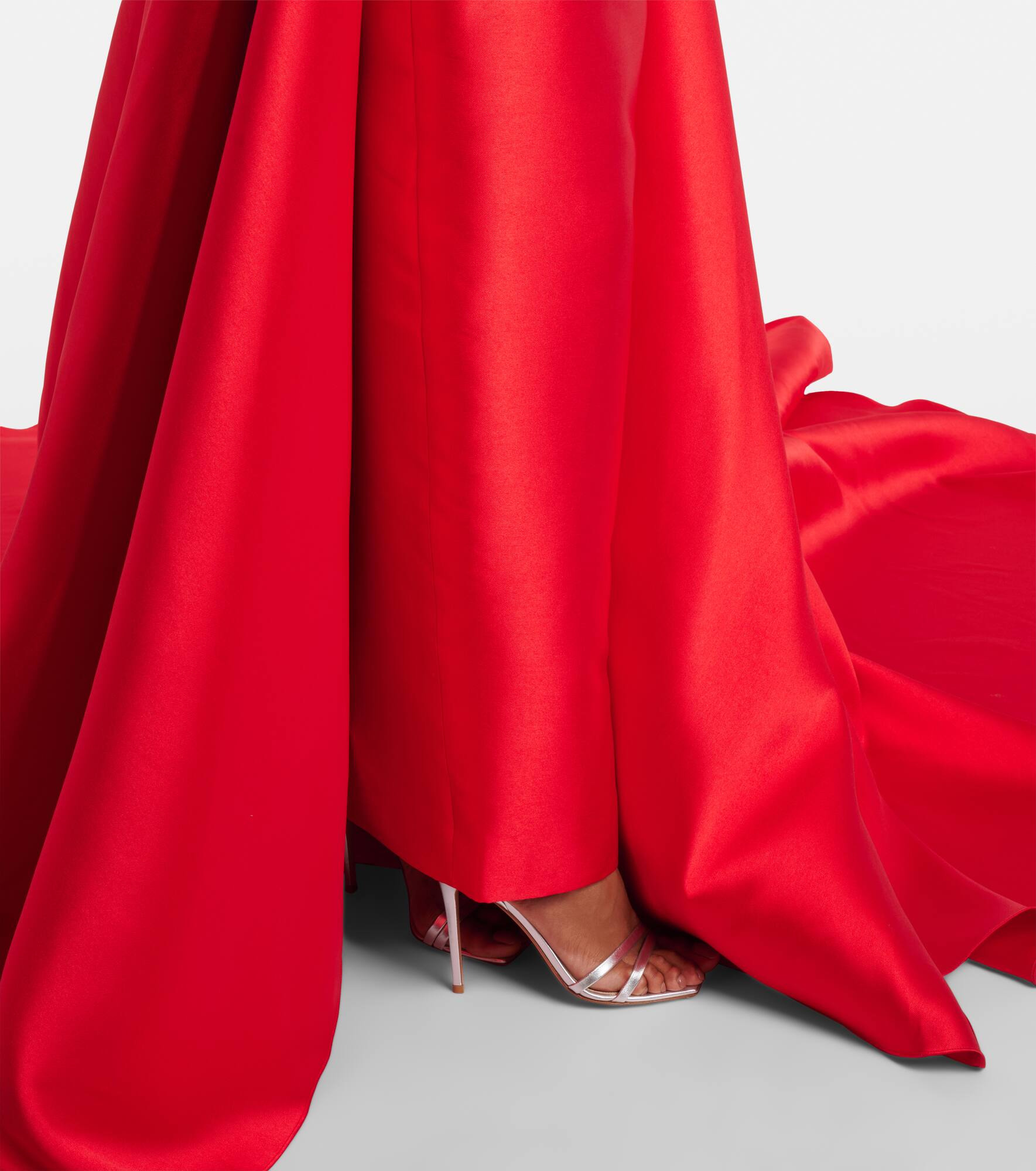 Larsen satin gown - 6