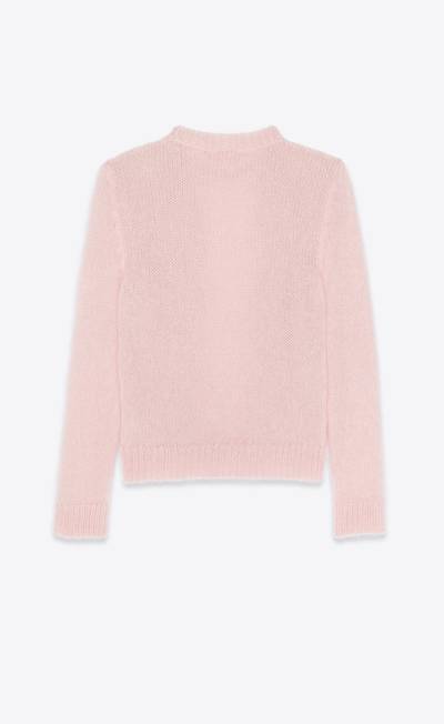 SAINT LAURENT sweater in mohair, silk and cashmere outlook